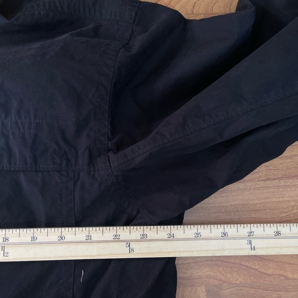 Columbia Men’s Black Full Zip Long Sleeved Lightweight Cotton Blend Jacket - Picture 15 of 16